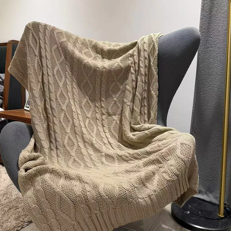 Вязаный плед (2)